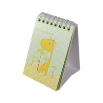 Mini Álbum Verde Formato Calendário Girafa para 10 fotos instax