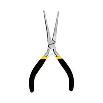 Mini Alicate Bico Meia Cana Reto 4.1/2 Bijuteria Artesanato