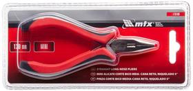 Mini Alicate Bico Meia Cana Reto 5" 130Mm Niquelado 178109 Mtx