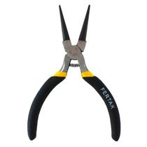 Mini Alicate Bico Redondo 4.5 Polegadas Com Mola - Fertak