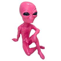 Mini Alienígena E.T Extraterrestres Pose descontraído Mini Alienígena E.T Extraterrestres Pose descontraído