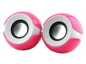 Mini Alto-Falante 2,0 Exbom CS-68 - Cores Sortidas