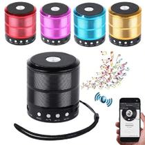 Mini Alto Falante Caixinha De Som Bluetooth Speaker Usb Mp3 - BASIKE