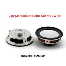 Mini Alto-falante De 3W, 5CM De Diâmetro, 4 Ohm, Para Kit Arduino, 2 Peças Trompete 40mm Mini Alto-falante De 3W, 5CM De Diâmetro, 4 Ohm, Para Kit Arduino, 2 Peças Trompete 40mm