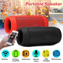 Mini alto-falante estéreo Bluetooth sem fio portátil e rádio FM - Generic