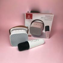 Mini Alto Falante + Microfone - Kapbom