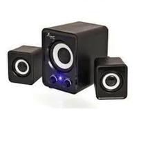Mini Alto Falante Para Pc E Notebooks Kp 7023 Preto Knup