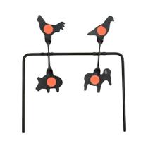 Mini alvo de prática de tiro em forma de animal fofo para uso interno e externo com estilingue