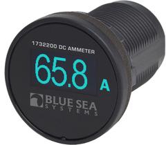 Mini amperímetro OLED Blue Sea Systems 1732200 12V/24V DC