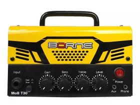 Mini Amplificador Borne Mob T30 Amarelo Mini Amplificador Borne Mob T30 Amarelo