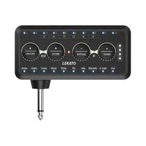 Mini Amplificador de Guitarra Lekato PA-1 - Amplificador de Fone de Ouvido Portátil