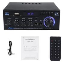 Mini Amplificador De Potência De Áudio Stéreo Portátil Ak45