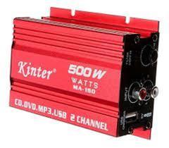 Mini Amplificador Modulo Kinter Ma-150 500w 2 Canais