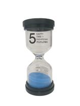 Mini Ampulheta Azul 5 Minutos