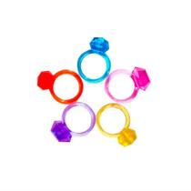 Mini Anel Cristal Sortido 25und - LSC Toys Mini Anel Cristal Sortido 25und - LSC Toys