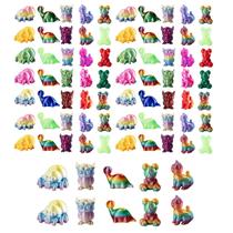 Mini Animals Set dsooldre 140 peças de animais realistas impressos em 3D