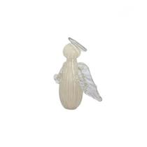 Mini Anjo Uriel Cristal Murano M Topázio