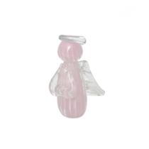 Mini Anjo Uriel Cristal Murano P Jade Rosa Mini Anjo Uriel Cristal Murano P Jade Rosa