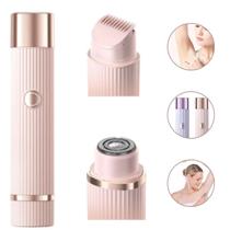 Mini Aparador de Pelos Feminino USB