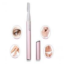 Mini Aparador Depilador De Rosto Eletrico New Skysuper Caneta Rosa