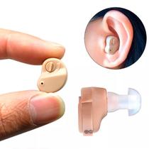 Mini aparelho auditivo recarregável amplificador de som ouvido som - RELET