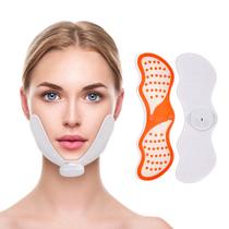 Mini Aparelho Emagrecedor Facial V-Shape - RF Vibratório e EMS