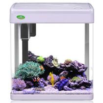 Mini Aquário Minjiang Mj-260 9 Litros C/ Bomba 110v Mini Aquário Minjiang Mj-260 9 Litros C/ Bomba 110v