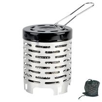 Mini Aquecedor a Gás Portátil, Resistente Ao Desgaste, Acampamento Ao Ar Livre, Aquecedor De Aço,