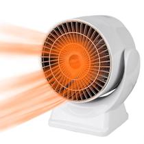 Mini Aquecedor Elétrico De Mesa Ventilador 600W Inverno Frio