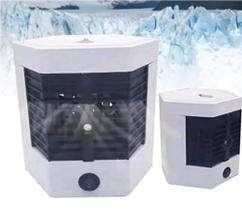 Mini Ar Condiciona Ventilador Portátil Com Refil Usb Climatizador Umidificador
