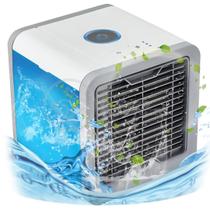 Mini Ar Condicionado Climatizador Humidificador Portátil 3 Velocidades