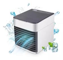 Mini Ar Condicionado Climatizador Portátil Umidificador Usb Cor Branco/cinza 110v/220v Mini Ar Condicionado Climatizador Portátil Umidificador Usb Cor Branco/cinza 110v/220v
