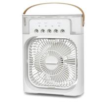 Mini Ar Condicionado Climatizador Umidificador Ventilador Portátil USB Led Quarto Sala Escritório Mesa Reservatório Cor: Mini Ar Condicionado Climatizador Umidificador Ventilador Portátil USB Led Quarto Sala Escritório Mesa Reservatório Cor: