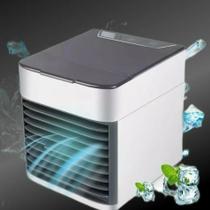 Mini Ar Condicionado Mesa Ultra Air Cooler Portátil Ice LED Cozinha Clima Tempo Gelado Refresca