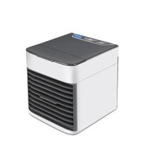 Mini Ar Condicionado Portatil 3 em 1 Umidifica Purifica Climatizador Casa Trabalho Luz Led
