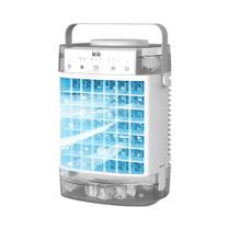Mini Ar Condicionado Portátil 4 Em 1, Ventilador USB Com Controle Remoto, Temporizador, Dimerizável,