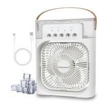 Mini Ar Condicionado Portátil Climatizador Umidificador de Ar 4 em 1