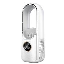 Mini Ar Condicionado Portátil USB Sem Lâminas, Ventilador Elétrico Silencioso Com 6 Velocidades,