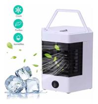 Mini Ar Condicionado Refreshing Arctic Air Branco 10W Usb 11 Mini Ar Condicionado Refreshing Arctic Air Branco 10W Usb 11