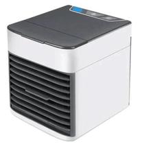 Mini Ar Condicionado Resfriador de Ar Portátil Umidificador Climatizador Cooler Luz Led USB Cor Branco Bivolt 110V/220V Mini Ar Condicionado Resfriador de Ar Portátil Umidificador Climatizador Cooler Luz Led USB Cor Branco Bivolt 110V/220V