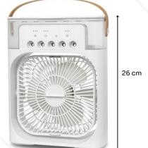 Mini Ar Condicionado Umidificador Climatizador de Mesa Led Mini Ar Condicionado Umidificador Climatizador de Mesa Led