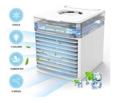 Mini Ar Condicionado Ventilador Refrigeração Água Regulável