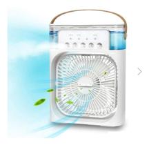 Mini Ar Condicionado Ventilador Refrigeração Água Regulável