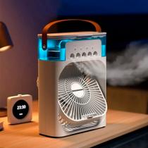 Mini Ar Condicionado Ventilador Umidificador Climatizador