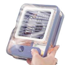 Mini Ar Ventilador Umidificador Climatizador