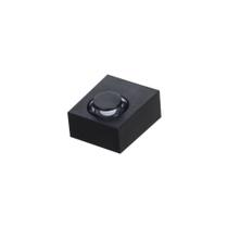 Mini Arandela LED Flou Uno 2W Bivolt 2700K Luz Amarela Preto Nordecor Iluminação Mini Arandela LED Flou Uno 2W Bivolt 2700K Luz Amarela Preto Nordecor Iluminação