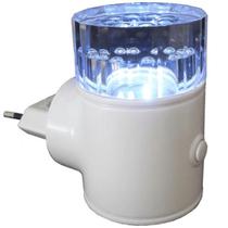 Mini arandela simples 3 leds tomada bivolt