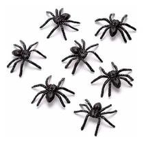 Mini Aranha De Plástico 50 Uni Festa Decoração - Vendeu Bem