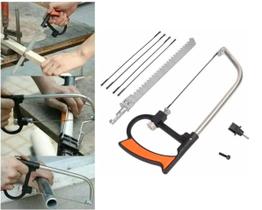 Mini Arco De Serra 7Pç Ticotico Artesanato Serrote Ajustável Mini Arco De Serra 7Pç Ticotico Artesanato Serrote Ajustável