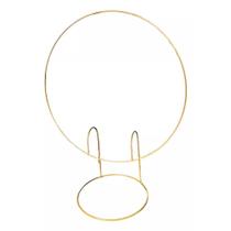 Mini arco redondo mini cenário dourada 50cm. Mini arco redondo mini cenário dourada 50cm.